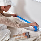 4 Rolls Painters Tape Blue Painters Tape 2 Inch Wide, Multi-Surface Masking Tape Bulk, 1.89 in x 220 Yd Total Blue Tape for Wall Painting Home Improvement DIY Crafts