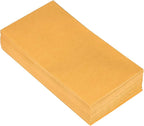JAM PAPER #7 Coin Business Envelopes with Peel and Seal Closure - 3 1/2 x 6 1/2 - Brown Kraft Manila - 100/Pack