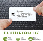 Compatible 3" x 2" Direct Thermal Labels Replacement for Barcodes Postage Address Shipping Compatible with Rollo & Zebra Desktop Printers Adhesive & Perforated (12 Rolls, 700 Labels/Roll)