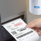 Karat [4x6 - Rolls] Direct Thermal Shipping Label Rolls – Compatible with Rollo and Zebra Printers (90 Labels/Roll) (300 Labels per roll, 4"x6")