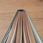 ZXHQ B5 360 Pages Lined Journaling Notebooks with Pen, Journals for Women Men Writing Notebook, Tree of Life Design, Brown Edge, Fine Inner Pocket - Grey