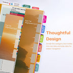 Index Tabs for CPT 2025 Professional Edition, Laminated and Color Coded CPT 2025 Code Book Tabs with Easy Installation and Aesthetic Design.