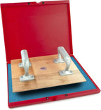 MaxMark Industrial Stamp Pad - Extra Large 9.25" x 12.25" Stamp Pad - Light Blue Ink