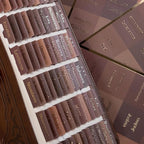 UPAFEXXI-Laminated Bible Tabs for Women and Men (Gold Foil Embossed Lettering) Reposition Large Print tabs, Easy to Read and Apply, 80 Bible Chapters Labels for Easy Navigation(Brown)