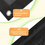 Shemira Pencil Pouch for 3 Ring Binder, 36 Pack Black Pencil Pouches Bulk, Pencil Pouch with Smooth Zipper, Zipper Pencil Pouches, 3 Ring Binder Pencil Pouchs, Clear Window Pencil Case Pouch