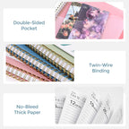 Planner 2026, 8.5" x 11" Monthly & Weekly Planner with Tabs, JAN - DEC 2026, Goal Setting & Time Management Organizer for Professionals & Students