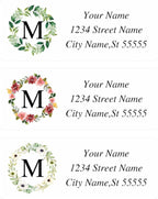 Custom Address Labels - Personalized Address Labels, Return Address Labels with Strong Adhesion, Can Be Used for Cardboard, Paper, Plastic, Glass, Metal (2.6x1 Inch, Set of 100)