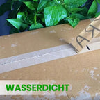 ADHES Kraft Paper Tape, 2 Inch x 60 Yards x 12 Rolls, Biodegradable Paper Packing Tape Writable & Uncoated Brown Shipping Tape for Shipping, Moving, Sealing