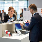 NIUBEE Clear Business Cards Holders 4 Tier Acrylic Card Holder for Business Cards, 4 Slots Business Card Display for Desk Counter, 300 Card Capacity, 1 Pack