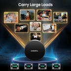 1TB Magnetic Portable SSD, External Solid State Drives with USB-C 3.2 Gen 2x2, Speed Up to 2000MB/s, Compact & Durable, Compatible with iPhone 15/16 Series and Other USB-C Devices, Black