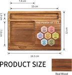 vizuzi The Power of Yet Mental Health Sticky Note Holder, Therapy Office Decor, DBT Growth Mindset Gifts for School Counselor Women Men Psychologist Therapist Self-Stick Note Pad Holders ZSS43