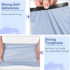 Large Poly Mailers 24x24 Inch 50 Pcs, Extra Large Shipping Bags for Clothing with Self-Sealing Tear-Resistant, Waterproof Poly Bags, Mailing Envelopes for Small Business (Light Blue)