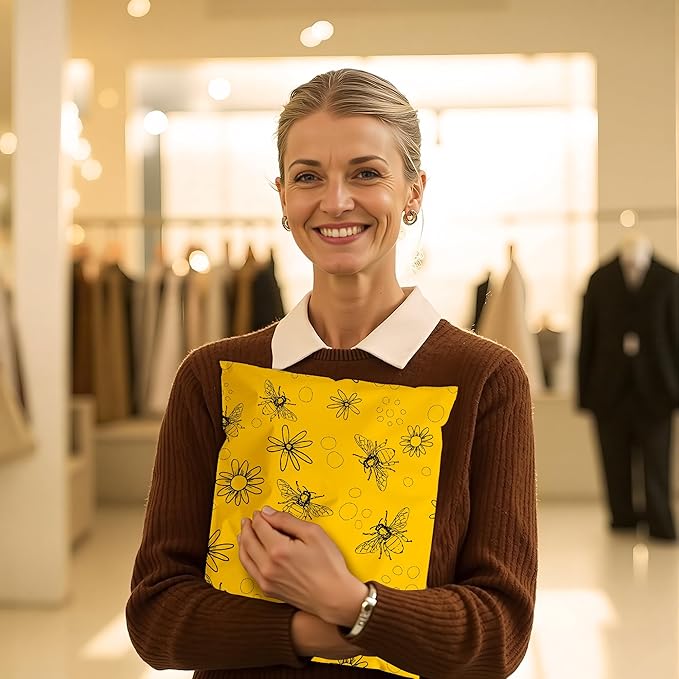 Bees Poly Mailer 10x13 Inch 25 Pcs, Waterproof Shipping Bags for Clothing, Tear-Resistant Mailier Bags, Strong Mailing Bags with Self-Seal