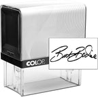 COLOP XXL Size Self Inking Custom Signature Stamp - Choose from 15 Ink Colors
