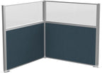 Versare Hush Panel Cubicle Kit | Workstation Partition Walls | Sound Dampening Cubicle Walls | Partitions for Desks