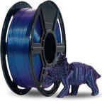 FLASHFORGE Chameleon Rapid PLA Filament 1.75mm Nebula Purple, PLA Color Shift High Flow Speedy 3D Printer Filament, Max 500mm/s Fast Printing, Display Shimmering Effects from Various Angles and Light