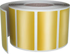Royal Green Metallic Gold Rectangle Label (40 mm x 19 mm) Metallic Sticker Roll 1.57 inch x 0.75 inch 500 Pack