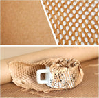 Honeycomb Packing Paper 20" x 420' Recyclable Cushion Packing Paper Expanding Honeycomb Packing Paper Wrap Roll Eco Friendly for Moving Shipping Gift Packaging Breakables