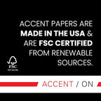 Accent Opaque 11” x 17” White Cardstock Paper, 100lb, 271gsm – 800 Sheets (4 Reams) – Premium Smooth Heavy Cardstock, Printer Paper for Invitations, Cards, Menus, Business Cards – 188093C