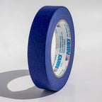 ABRO Blue Painters Tape 1 Inch Wide, 24mm x 55M, All Purpose Blue Tape, Temporary Labeling, Easy Tear, Clean Removal, Masking Tape Colored DIY or Pro