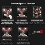 4K USB/HDMI/LAN PTZ Camera, Ergo-Ease Remote Control, Auto Focus, 18X Optical Zoom, Live Streaming for Video Conference, Meeting, Church, Event, Teaching