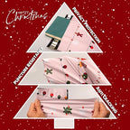 Christmas Poly Mailer 10x13 Inch 100 Pcs, Waterproof Shipping Bags with Self-Seal - Tear-Resistant, Christmas Lights Printed