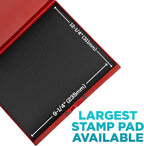 MaxMark Industrial Stamp Pad - Extra Large 9.25" x 12.25" Stamp Pad - Black Ink