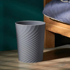 Bathroom Trash Can 1.8 Gallon Garbage Can Small Waste Basket Recycling Bin for Bedroom Office Kitchen,2 Pack Grey