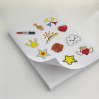 8.5" x 11", 25 Sheets, 25 Printable White Sticker Paper, Full Sheet Shipping Labels for Laser & Inkjet Printers, Letter Size