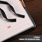 TIEFOSSI Diary with Lock for Women Girls, Lined Locked Journal, Butterfly Journal Notebook with Pen and Bookmark, A5 Refillable Locking Journals for Writing, 224 Numbered Pages