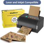 ValBox 5x7 Envelopes for Invitation 100 Qty A7 Envelopes Self Seal Brown, Kraft Paper Envelope for 5x7 Cards, Weddings, Baby Shower, Stationery, Office, 5.25 x 7.25 Inches