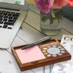 vizuzi Things I Can Control Sticky Note Holder, Gifts for School Psychology, Counselor Office Decor, Mental Health Therapist Gifts CBT DBT Therapy Counseling Anxiety Self-Stick Note Pad Holders ZSS36