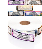 Breathtaking Landscape Rolled Address Labels / 500 Personalized Return Address Labels/Designer Address Stickers in Elegant Plastic Dispenser