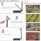 660lb Industrial Floor Platform Scale with 90°-135° Rotate Double Sided Display Weight Computing Digital Scale Platform Scale LB/KG for Luggage Shipping Package Computing