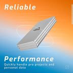 OWC 1TB Envoy Single Ultra Portable Aluminum Bus Powered 10G/s USB-C Thunderbolt Compatible External NVMe SSD Drive