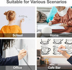 Comix Dry Erase Markers, Chisel Tip White Board Markers, 36 Bulk 4 Assorted Colors Low Odor Markers for Teachers Office & School Supplies