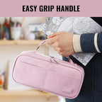 Pencil Case, Large Capacity Pencil Case Organizer; Double Zipper Storage Bag; Big Pencil Pouch for College School Office Teen Girl Boy Men Women Adult