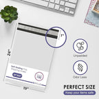 White Large Poly Mailers 19x24 Inch | Strong Adhesive Self-Seal Mailer Bags | Tear, Tamper, Water Resistant Shipping Envelopes | Thick Strong polymailer Bags XL Clothing Shipping Bags | 100 Pcs Bulk