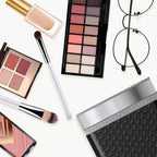 Poly Bubble Mailers 4x8 Padded Envelopes #000 50pcs, Self Seal Shipping Envelopes Padded Packaging for Small Business (Black)