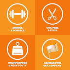 Tape King Clear Packing Tape - XL 110 Yards Per Roll (36 Rolls) - 1.88 Inch Wide Stronger & Thicker 2.7mil, Heavy Duty Adhesive Industrial Depot Tape for Moving Packaging Shipping and Commercial