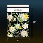 iMailer-10" x 13"(100pcs) Poly Mailer Mailing Shipping Black Flower Envelope Package Bags-Self Seal…