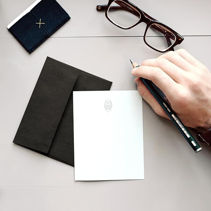 A7 Black Envelopes 100 Pack, Goefun Self Seal Printable Envelopes for Invitation, 5x7 Greeting Cards, Graduation, Birthday, 5.25 x 7.25 in, 120GSM