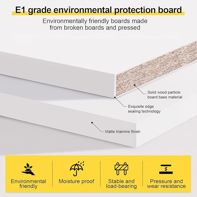 Conference Room Table with Flip-Top Design for Dynamic Meetings, Business Table Computer Desk with Heavy-Duty Frame,Foldable Seminar Meeting Tables for Home Office (4, E, 47.2IN)
