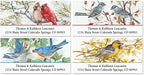 Colorful Images Garden Friends Birds Return Address Mailing Labels, Personalize with Name & Addresses, Set of 144 Self Adhesive, Easy Peel Flat Label Sheets, 1 ⅛ x 2 ¼”, 6 Designs