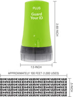 Guard Your ID Advanced Roller Identity Theft Prevention Security Stamp Green (38311)