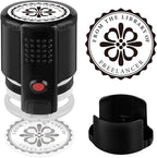 Custom Ink Stamp | Personalized Self Inking Stamp Gifts for Book Lovers, Readers, Teachers | 5 Ink Colors (Design-04)