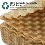 Reusable Bubble Paper - 15" x 50 FT Durable Bubble Wrap for Moving, Eco-Friendly & Washable Shipping Supplies, Biodegradable Packing Paper