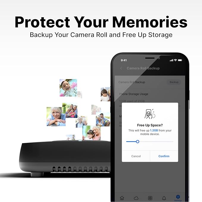 Smart Personal Cloud Storage Device Data and Media Files, Built-in 1TB High-Speed SSD with USB Storage, Plex and Home Assistant/iOS/Android/Windows/Mac Compatible