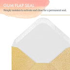 Gift Card Envelopes - 100-Count Mini Envelopes, Paper Business Card Envelopes, Bulk Tiny Envelope Pockets, 10 Metallic Colors, 4 x 2.7 Inches