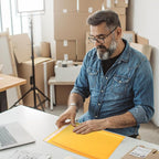 Kraft Bubble Mailers 8.5x11inch 25Pack Yellow Self-Seal Padded Envelopes Bubble Opaque Padded Mailers Shipping Bags for Small Businesses to Package and Mail Jewelry Cosmetics, Electronic Products